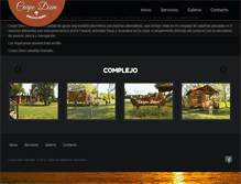 Tablet Screenshot of carpediemramallo.com